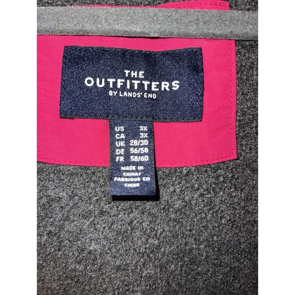 Women’s 3XL Land’s End Coat Magenta Warm Vintage The Outfitters - Picture 2 of 5